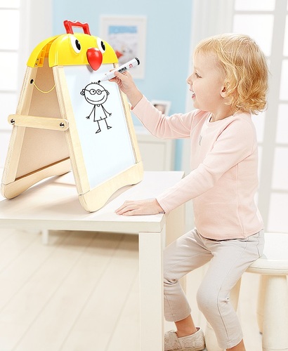 לוח ציור דו צדדי אפרוח 