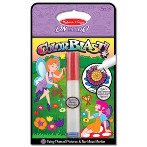 חוברת צביעה טוש קסם 24 דפים - פיות