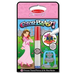 חוברת צביעה טוש קסם 24 דפים - נסיכות