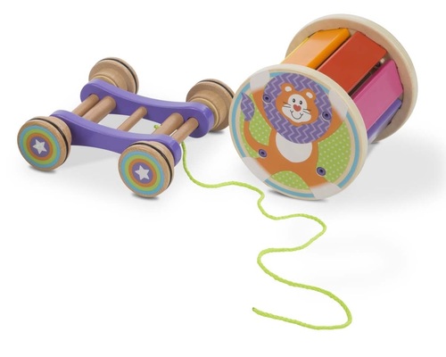 קסילופון מתגלגל ומנגן מעץ 2 חלקים