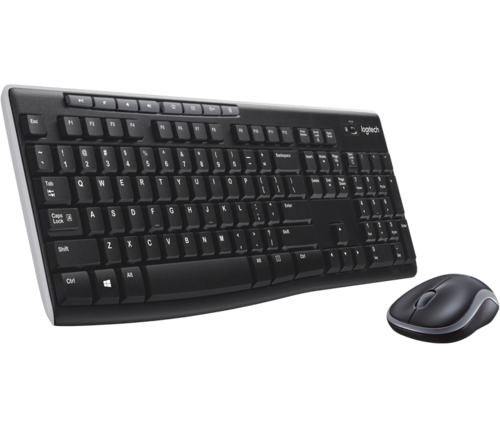 סט מקלדת ועכבר אלחוטיים עברית Logitech MK270 Wireless Combo
