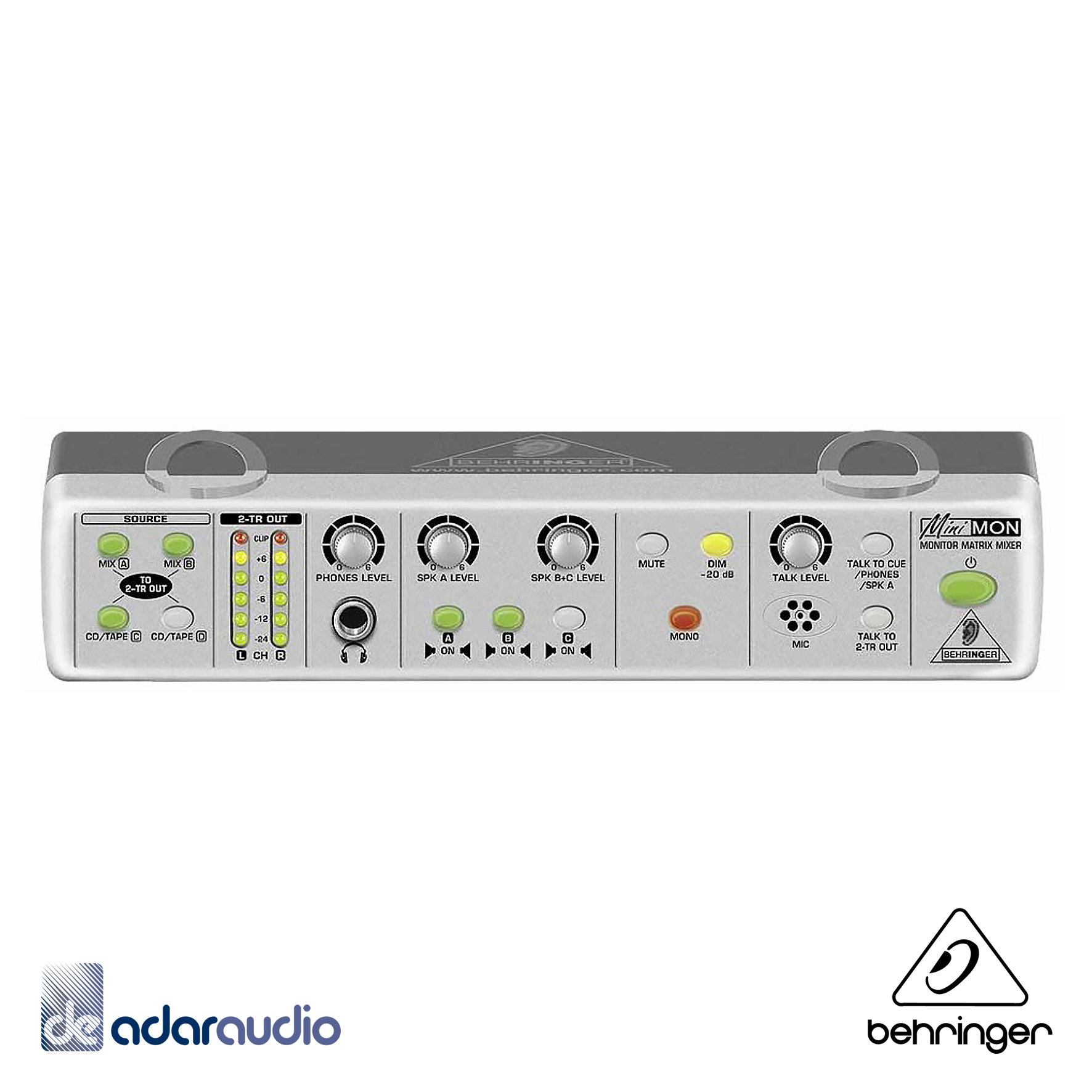 יחידת שליטה למוניטורים באולפן Behringer MON800