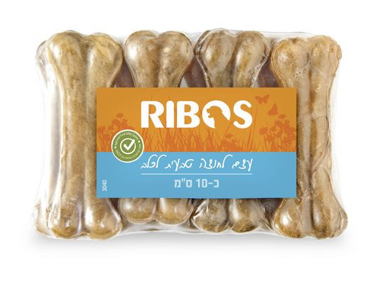 עצם לחוצה טבעית כ10 ס"מ לכלבים