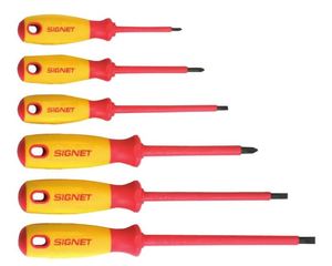 סט מברגים יחידות SIGNET V.D.E CR.V 1000V  6 