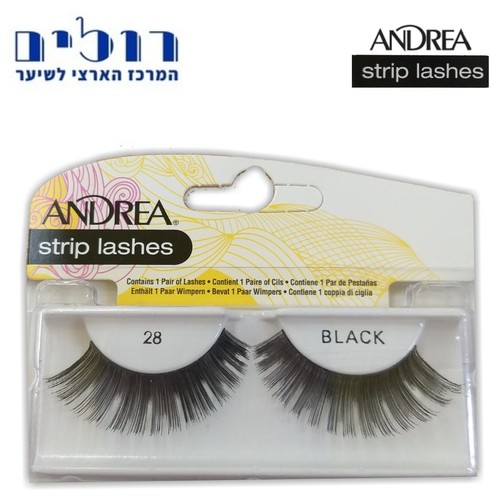 רצועות ריסים טבעיים #28 Andrea