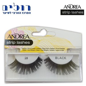רצועות ריסים טבעיים #28 Andrea