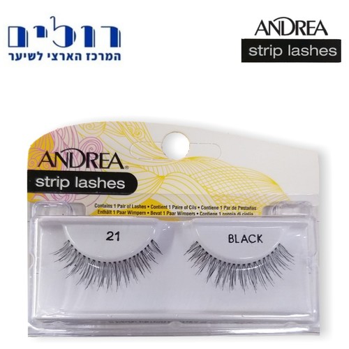 רצועות ריסים טבעיים #21 ANDREA