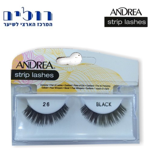 רצועות ריסים טבעיים #26 Andrea