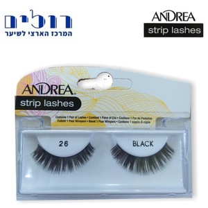 רצועות ריסים טבעיים #26 Andrea
