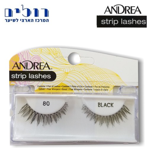 רצועות ריסים טבעיים #80 Andrea
