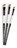 מכחול אלכסון BLACK SILVER 1/4 DYNASTY