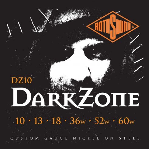 סט מיתרים 0.10 לחשמלית ROTOSOUND DARK ZONE NICKEL SPECIALTY SET 10-60