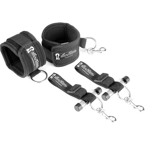 אזיקי ידיים מבד איכותיים לקשירה לדלת  Lux Fetish Closet Cuff