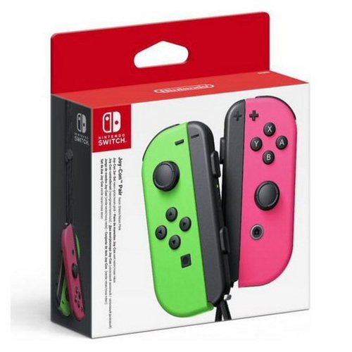בקרי נינטנדו Nintendo Switch Joy-Con Pair Neon Pink/Green