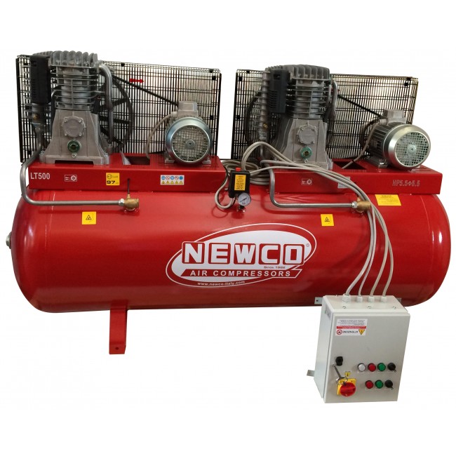 קומפרסור 7.5X2 כ"ס 500 ליטר