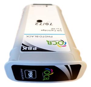 מיכל HP-72 שחור פוטו דיו פיגמנטי 130 מל  