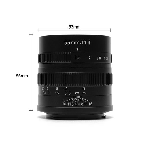 7Artisans 55mm F1.4 Leica T Mount