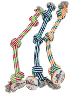 חבל דנטלי 3 קשרים לכלבים
