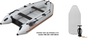 סירה מתנפחת מגומי +רצפה מתנפחת AIR DECK קלת משקל לדייג קוליברי KOLIBRI KM330
