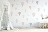 טפט מעוצב לחדר ילדים עם דבק במידה 65/300 ס"מ - כדורים פורחים