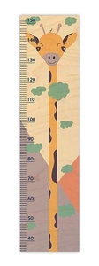 מד גובה מעוצב לחדר ילדים מעץ - ג