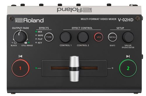 זוית נוספת Roland V02-HD Video Mixer