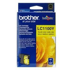 ראש דיו מקורי צהוב מוגדל Brother LC1100HYY