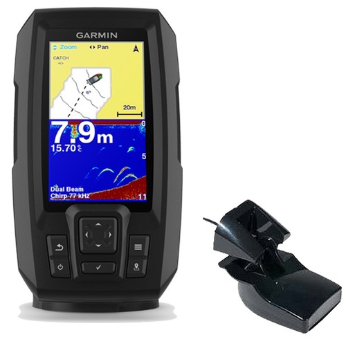 מגלה דגים עם גי פי אס  GPS גרמין GARMIN STRIKER PLUS 4 