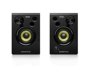 זוג מוניטורים DJ Monitor 32 שולחנים לתקליטנים מבית Hercules DJ
