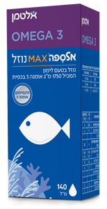 אלספה MAX שמן בטעם לימון (140) בד"צ ב.יוסף