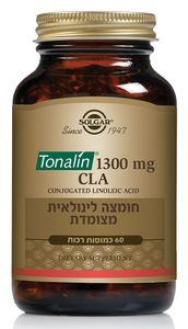 טונלין 60 כמוסות סולגאר Tonalin CLA 1300mg