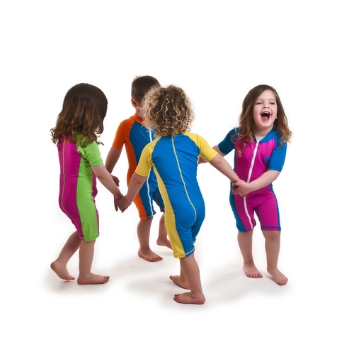 בגד ים לתינוק עם רוכסן – הגנה מהשמש SPF 50+