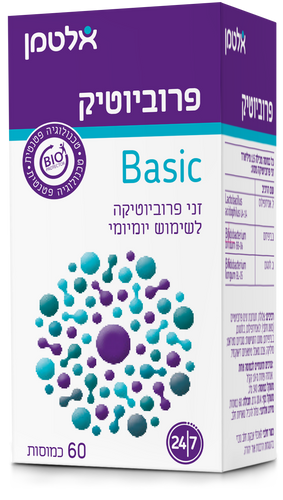 פרוביוטיק בייסיק 60 כמוסות אלטמן Altman