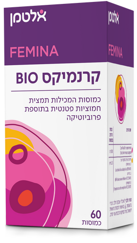 קרנמיקס ביו 60 כמוסות אלטמן Cranmix Bio 60 caps Altman