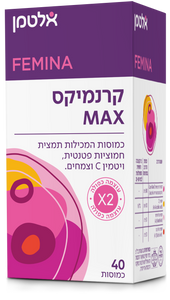 קרנמיקס מקס 40 כמוסות אלטמן Cranmix Max 40 caps Altman