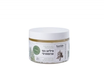 פילינג גוף ארומתרפי ברוש, גרניום