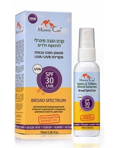 קרם הגנה מינרלי במתז SPF 30