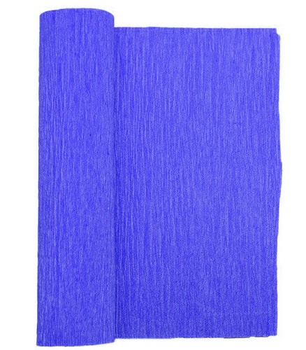 נייר קרפ כחול ליצירה 