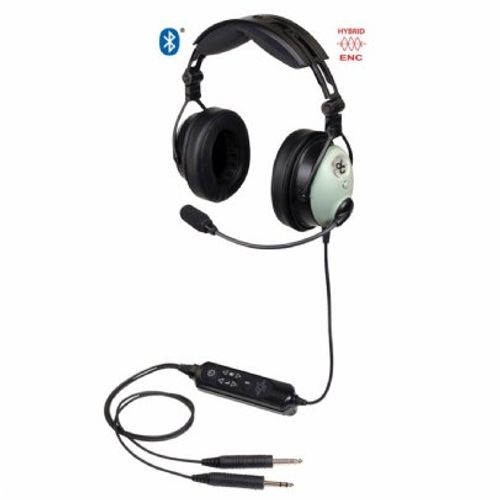 DC ONE-X אזניות למטוסי בוכנה עם ביטול רעשים אקטיבי