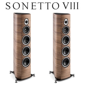 זוג רמקולים רצפתיים מבית Sonus Faber דגם SONETTO VIII
