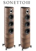 זוג רמקולים רצפתיים מבית  Sonus Faber דגם SONETTO III