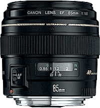 Canon EF 85mm f/1.8 USM קרט במלאי