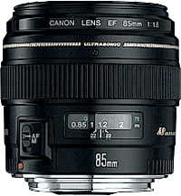 Canon EF 85mm f/1.8 USM קרט במלאי