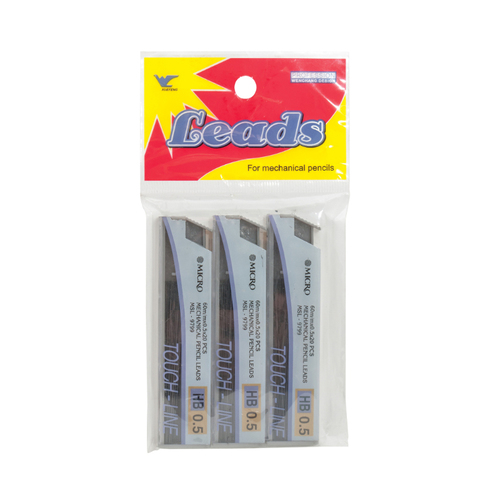 עופרת לעיפרון 0.7 - אריזת 3 יח' MICRO