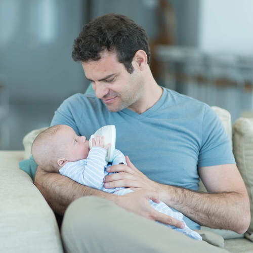 בקבוק חלב אם ננובבה nanobebe לשמירת הערכים התזונתיים - צבע טורקיז 150 מ