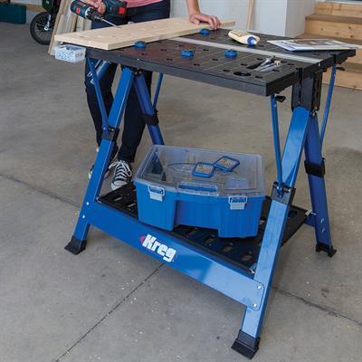 עמדת עבודה ניידת מתקפלת כולל קלמרה AutoMax