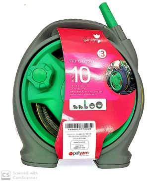 גלגלת מיקרו עם צינור 10 מטר.