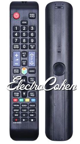 שלט תואם אוניברסלי לטלוויזיה סמסונג SAMSUNG LCD LED HDTV 3D Smart TV דגם AA59-00582A
