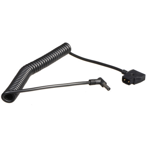 Atomos D-Tap to DC Barrel Coiled Cable for Atomos Monitors Recorders 