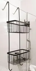 רשת לשמפו תלייה למקלחון לוק ניו סטאר שחור